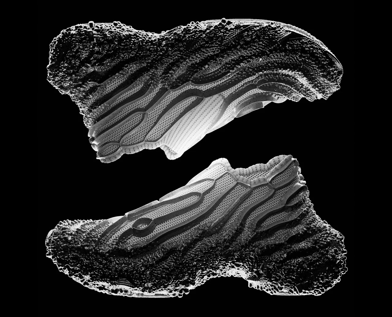 独特的无鞋带鞋产品概念设计，看起来像是为在火星上穿的(图4)